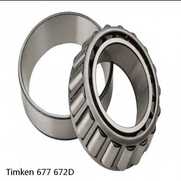677 672D Timken Tapered Roller Bearings #1 small image