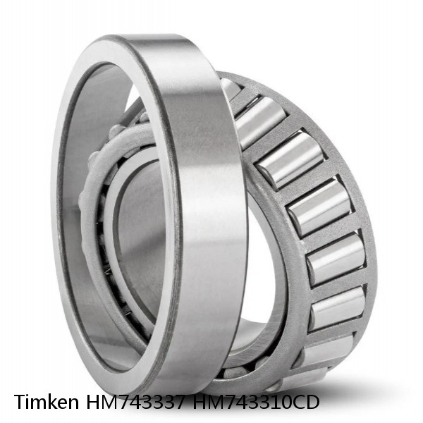 HM743337 HM743310CD Timken Tapered Roller Bearings #1 small image