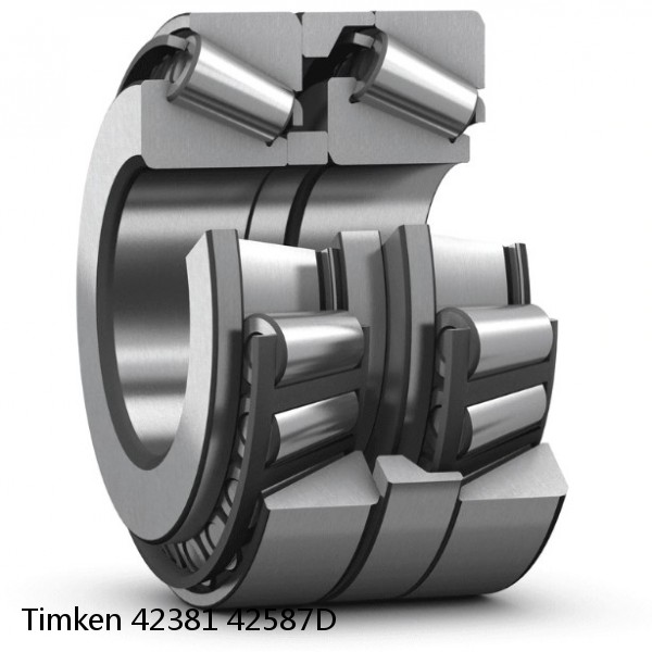 42381 42587D Timken Tapered Roller Bearings #1 small image