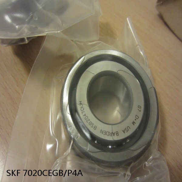 7020CEGB/P4A SKF Super Precision,Super Precision Bearings,Super Precision Angular Contact,7000 Series,15 Degree Contact Angle #1 image