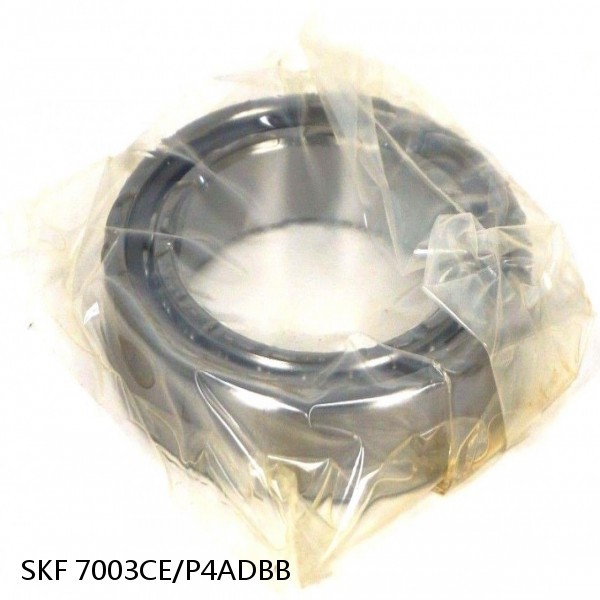 7003CE/P4ADBB SKF Super Precision,Super Precision Bearings,Super Precision Angular Contact,7000 Series,15 Degree Contact Angle #1 image