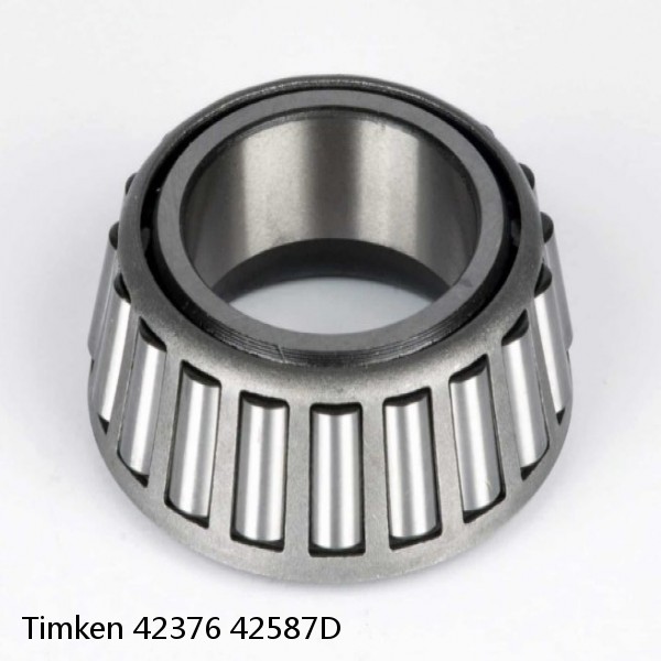 42376 42587D Timken Tapered Roller Bearings #1 image